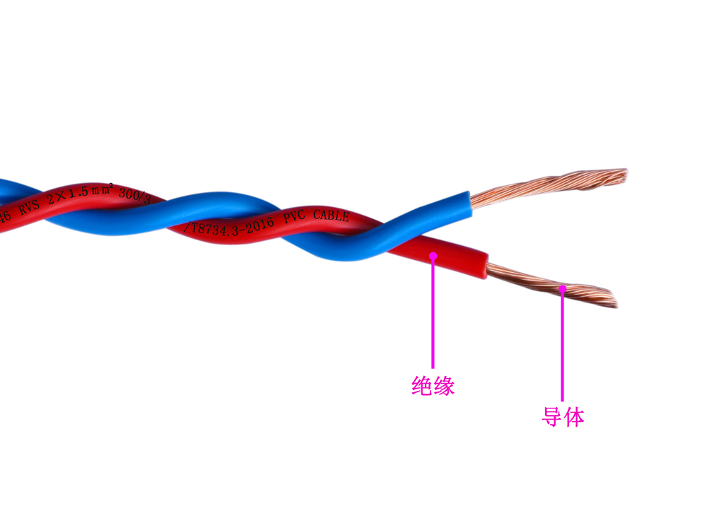 RVS型 铜导体聚氯乙烯绝缘绞形连接用软电线(图1)